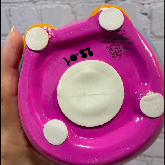 KIDS OWL CERAMIC PIGGY BANK PINK GIRLS BOYS 6.5’x5’x4’inch - Picture 11 of 17